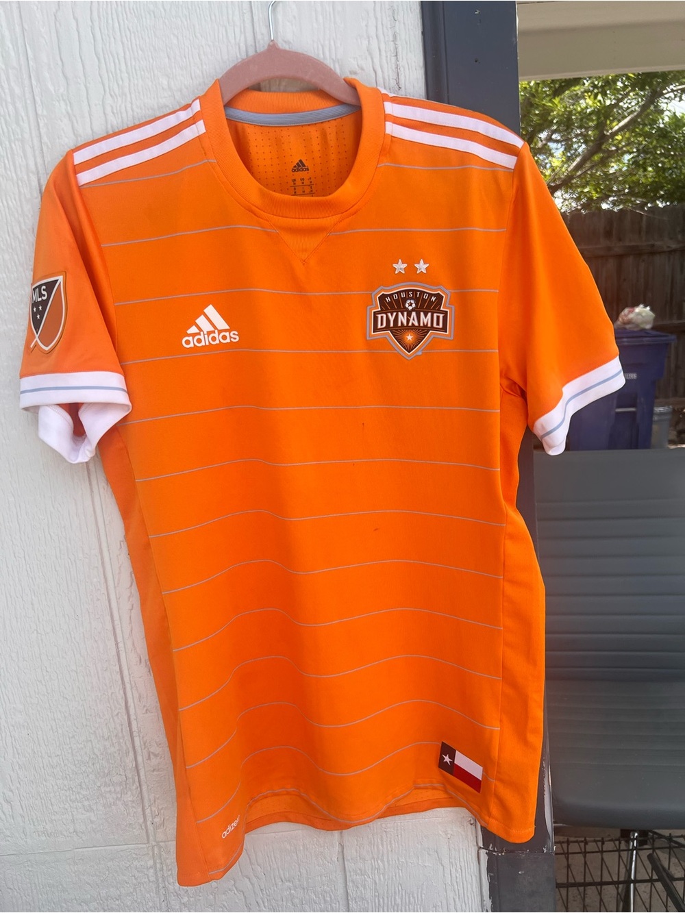 adidas Orange ClimaCool Performance Soccer Jersey